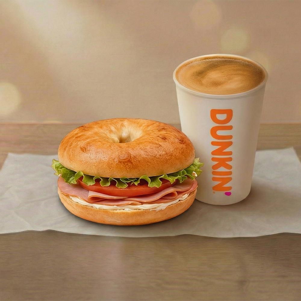 ბეიგელი ინდაურით კომბო