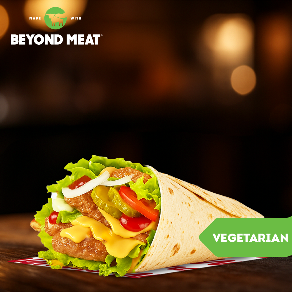 ვრეპი მცენარეული ხორცით (Beyond Meat)